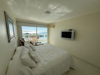 Departamento en Alquiler de 3 Dormitorios en Punta del este Torre Millenium . Playa Mansa , Vista al Mar  - PLA6132A