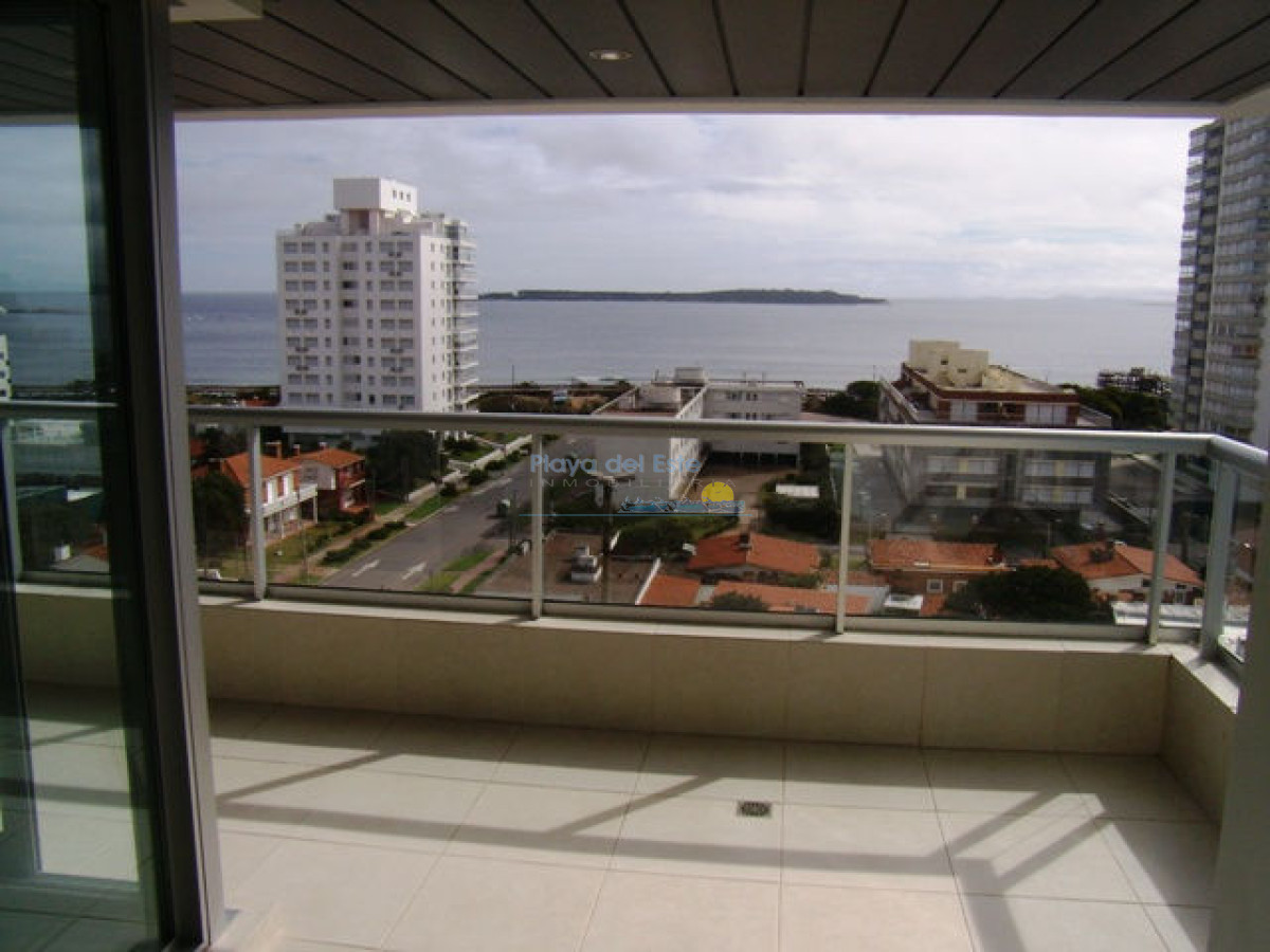 Apartamento en Alquiler de temporada en Punta del este de 2 dormitorios , Art boulevard , Playa Mansa  - PLA29A