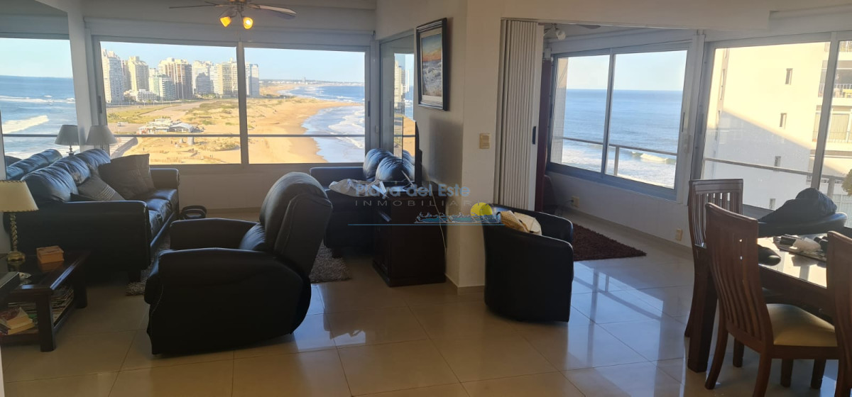 Apartamento en alquiler temporal de 2 dormitorios en la península , Punta del este  - PLA603A