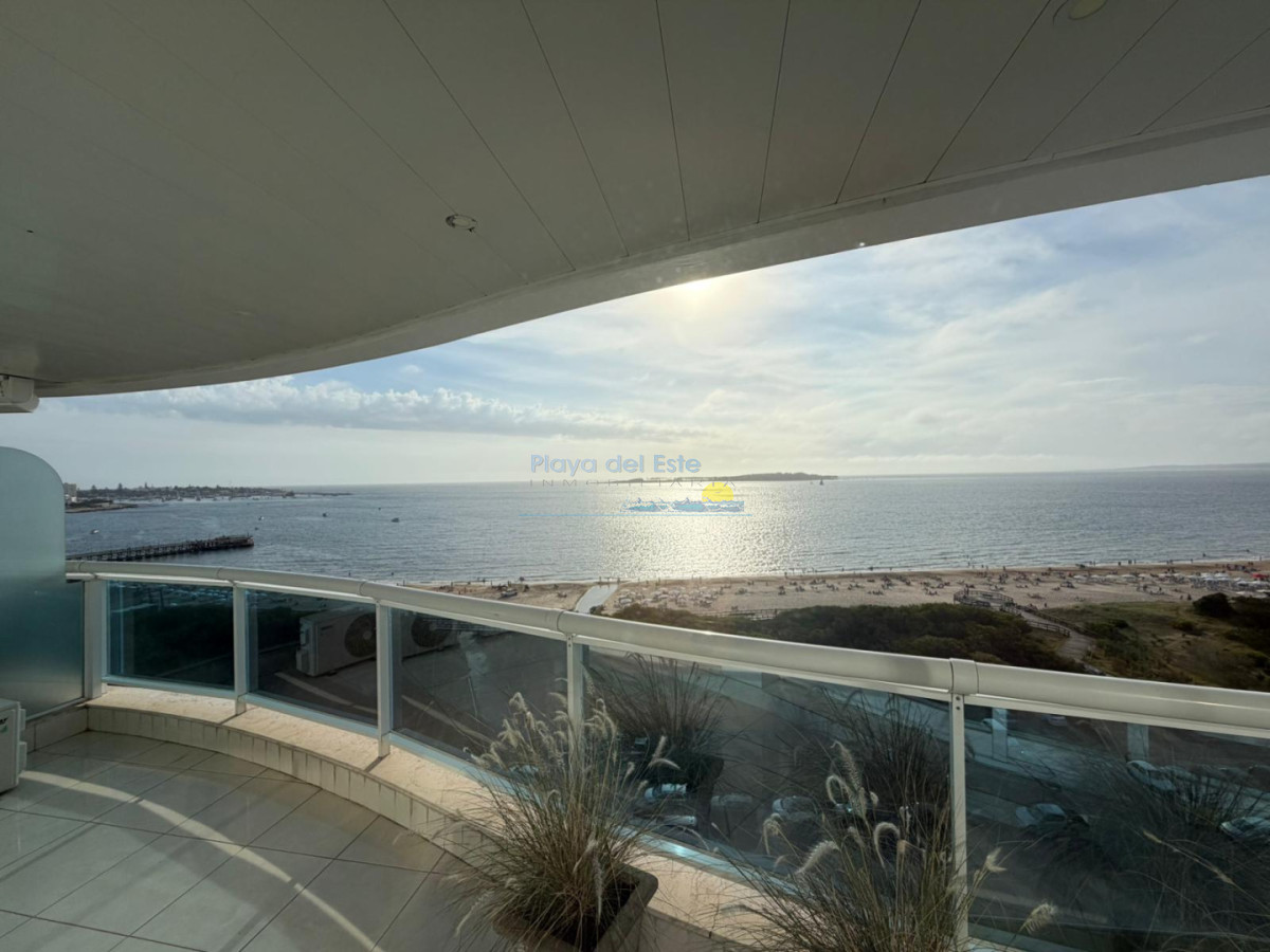 Apartamento en alquiler temporal en Torre Millenium , Punta del este , Playa Mansa  - PLA15132A