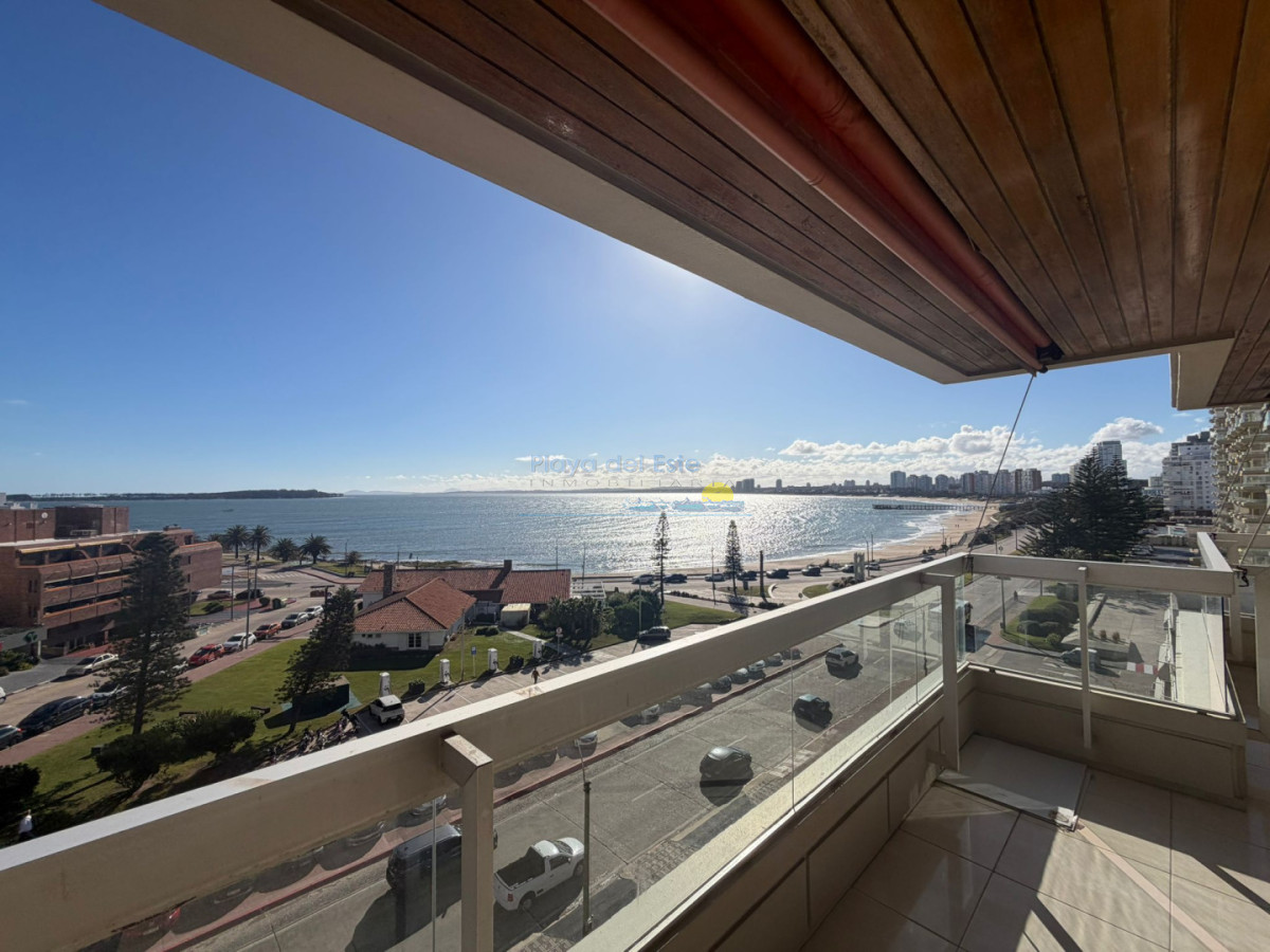 Apartamento de 4 dormitorio en alquiler anual e invernal , Punta del este , Playa Mansa - Inmobiliaria Playa del Este