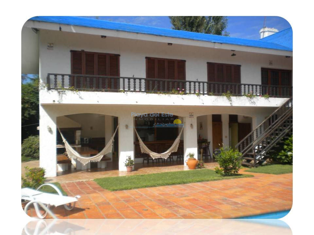 Casa en alquiler temporal en San Rafael de 6 dormitorios , Punta del este  - PLA10070C