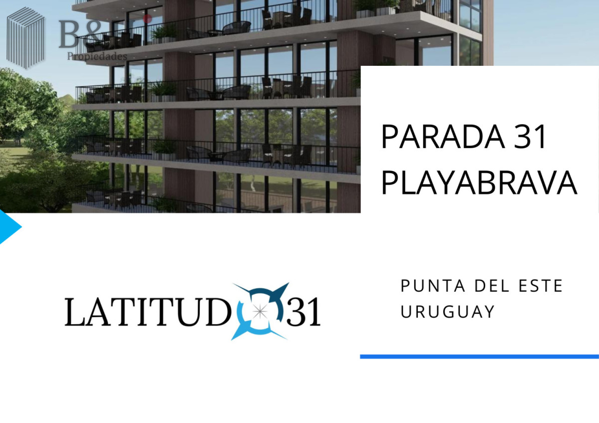Apartamento ID.6293 - LATITUD 31 - NUEVO DESARROLLO EN RINCÓN DEL INDIO, PUNTA DEL ESTE