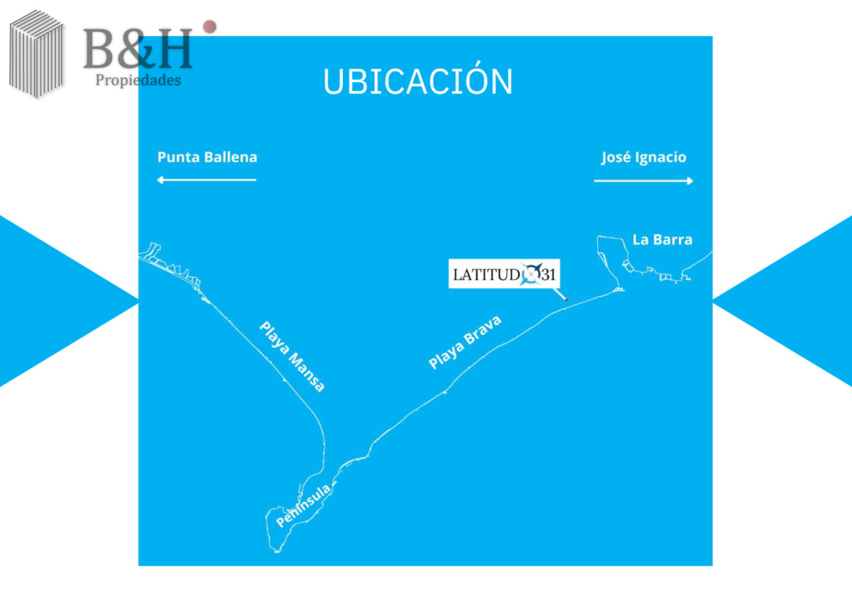 Apartamento ID.6293 - LATITUD 31 - NUEVO DESARROLLO EN RINCÓN DEL INDIO, PUNTA DEL ESTE