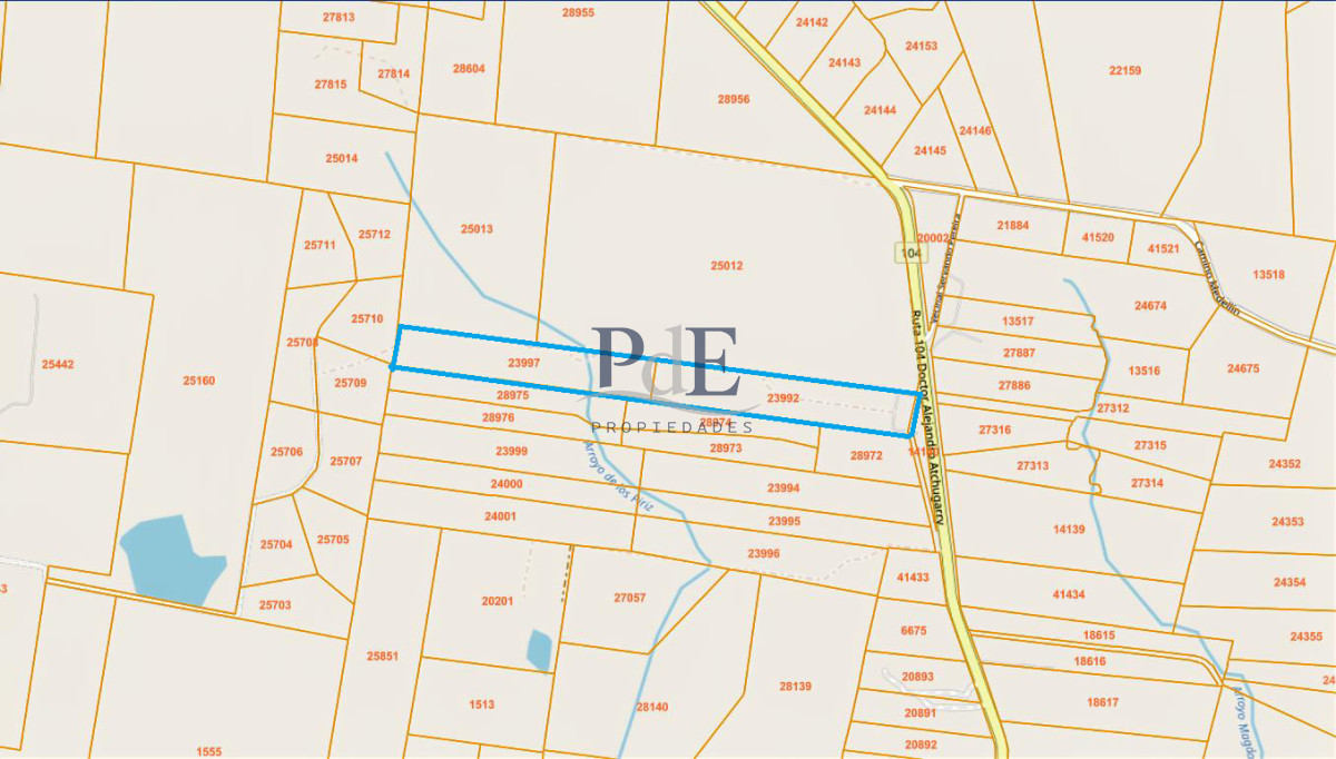 Chacra sobre Ruta 104 - Manantiales | Proyecto ideal para fraccionamiento en lotes de 2.000 a 5.000 m² - Imagen 2