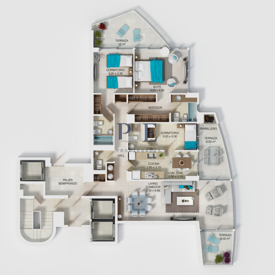 Apartamento en Venta | Playa Brava, Punta del Este. - Imagen 55