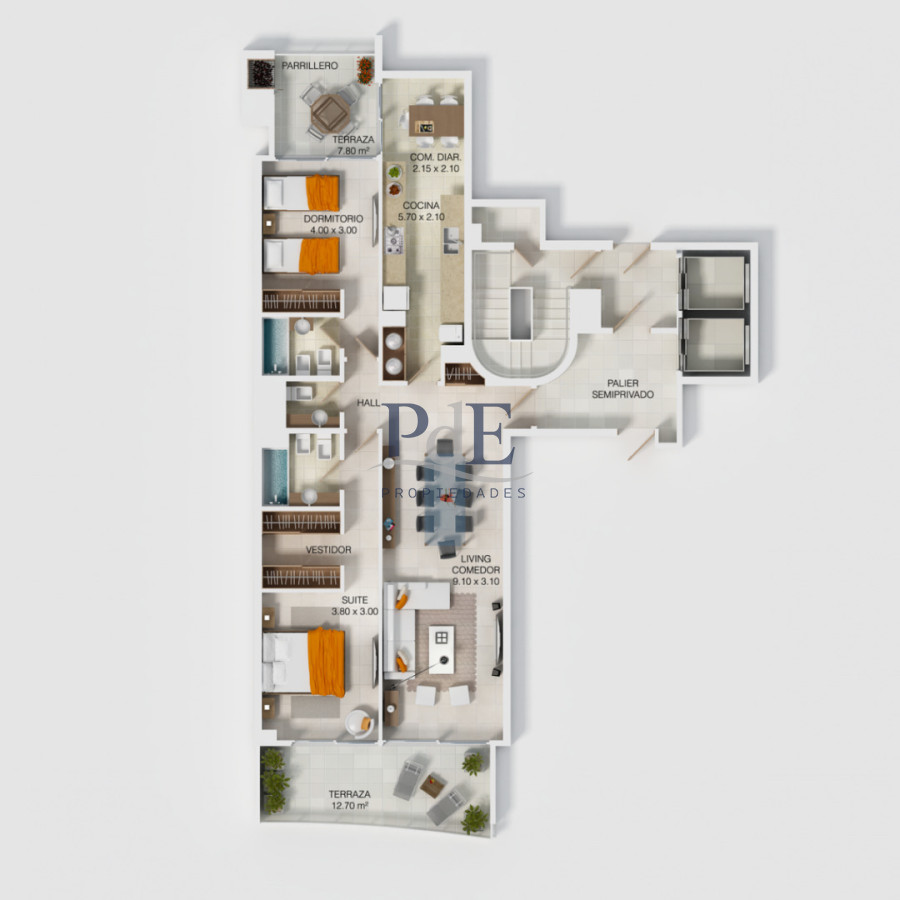 Apartamento en Venta | Playa Brava, Punta del Este. - Imagen 56