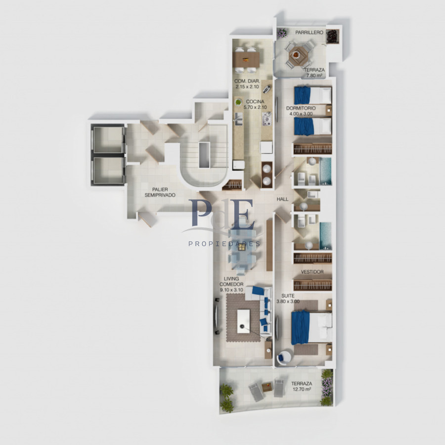 Apartamento en Venta | Playa Brava, Punta del Este. - Imagen 54