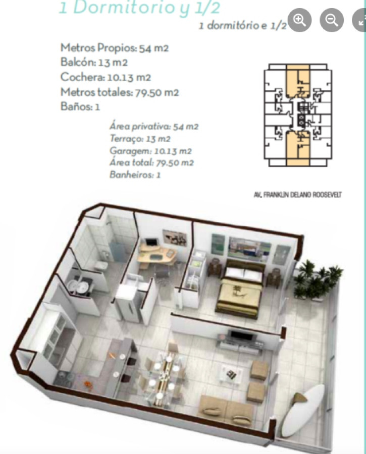 Apartamento ID.21098514 - Apartamento en Punta del Este, Roosevelt