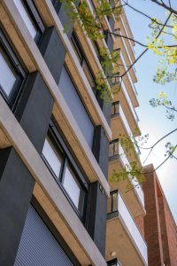 Monoambiente con balcón y aire acondicionado, villa dolores 
