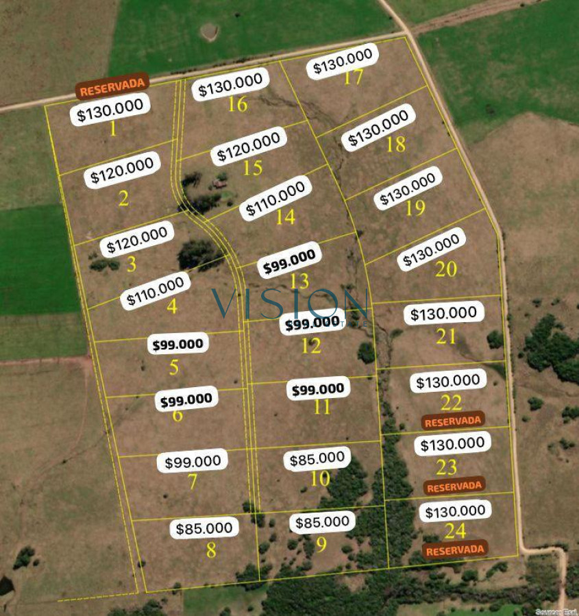 Chacra ID.24 - Chacras de 3 hectáreas Ama José Ignacio , desde U$S 55.000 ****Financiadas