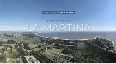 Barrio privado La Martina con 39 lotes - Preventa - Financiadas
