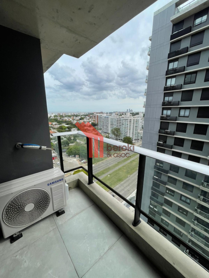 Apartamento ID.198 - Alquiler 1 dormitorio con garage en Malvín - Piso alto, vista despejada y amenities | Estrellas de Malvín