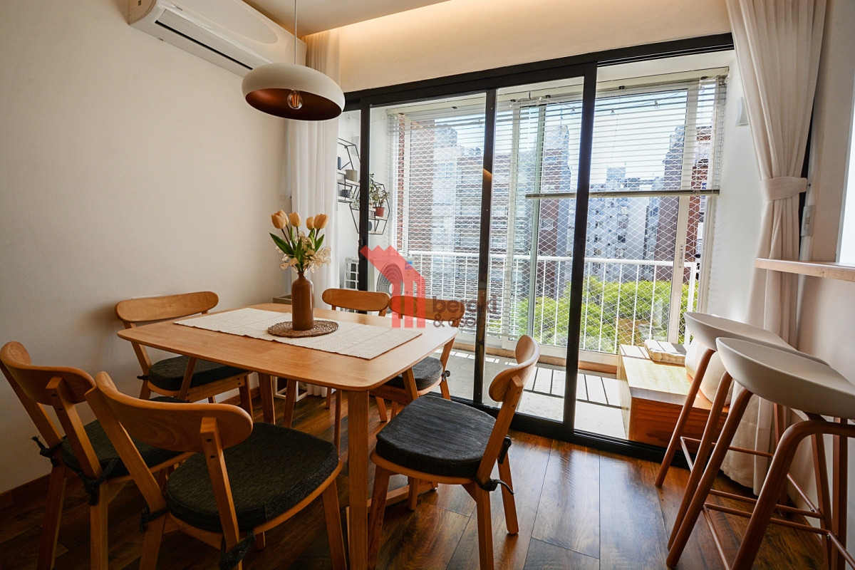 Apartamento ID.95 - Venta apto 2 dormitorios 2 baños y cochera en Pocitos