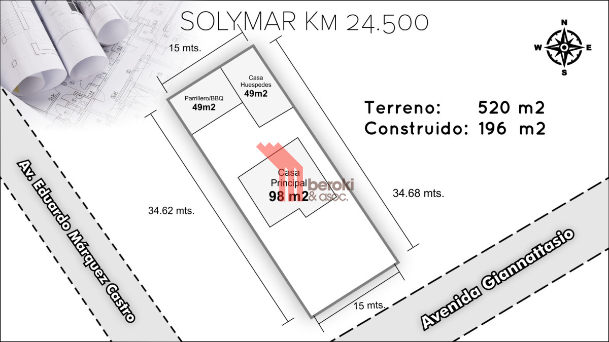 Casa ID.114 - Casa Venta Solymar 4 Dormitorios