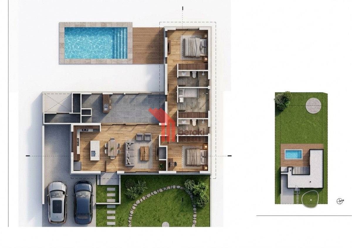 Casa ID.210 - Venta Casa a Estrenar 3 Dormitorios La Juana Piscina Barbacoa y Excelente Orientación