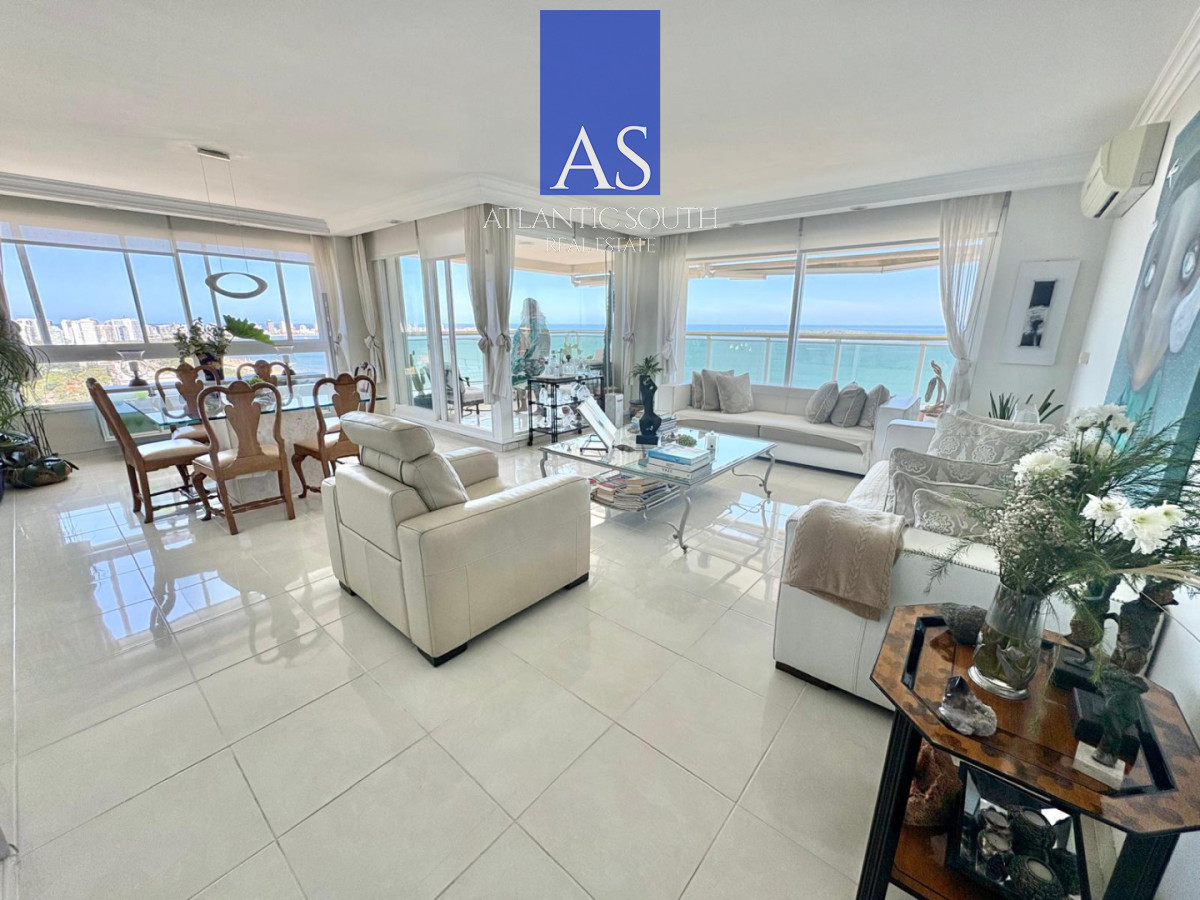 Apartamento ID.4732 - Oportunidad Le Jardin - Piso Alto Esquinero | 3 Suites + Dependencia | Palier Privado