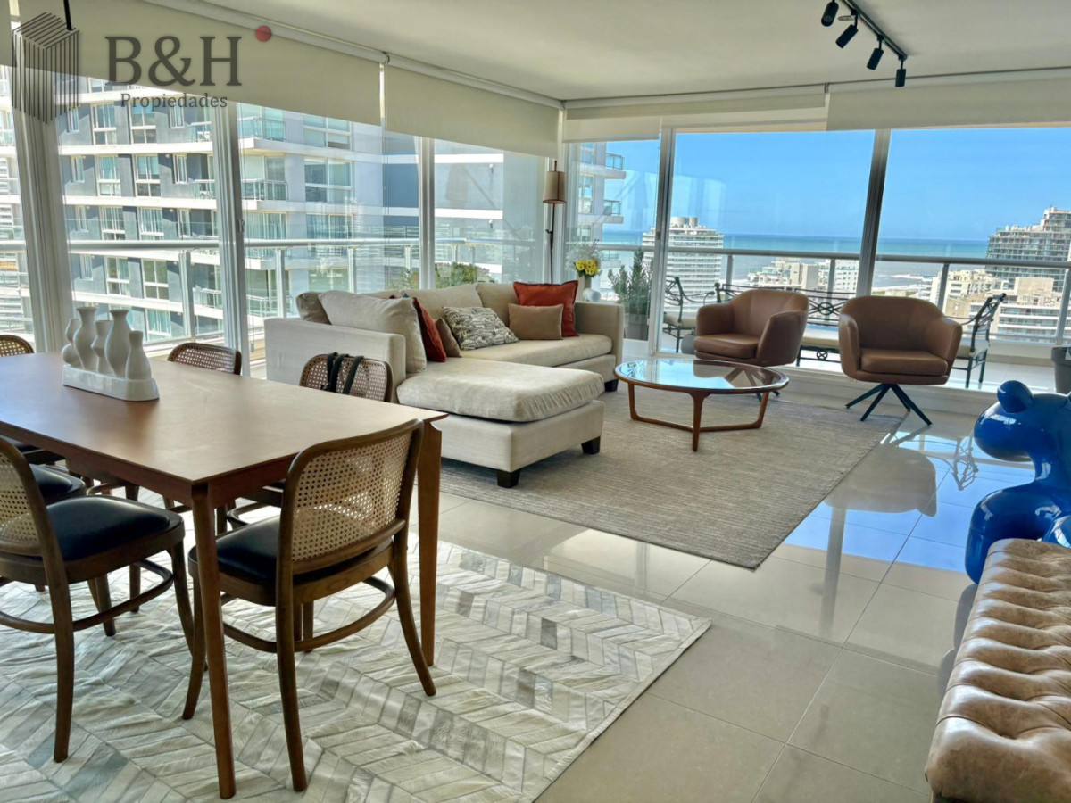 Apartamento ID.6649 - Esquinero Piso Alto a la Venta en Punta del Este