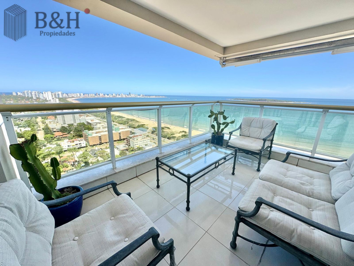 Apartamento ID.6741 - ✨ Le Jardin - Piso Alto Esquinero | 3 Suites + Dependencia | Palier Privado