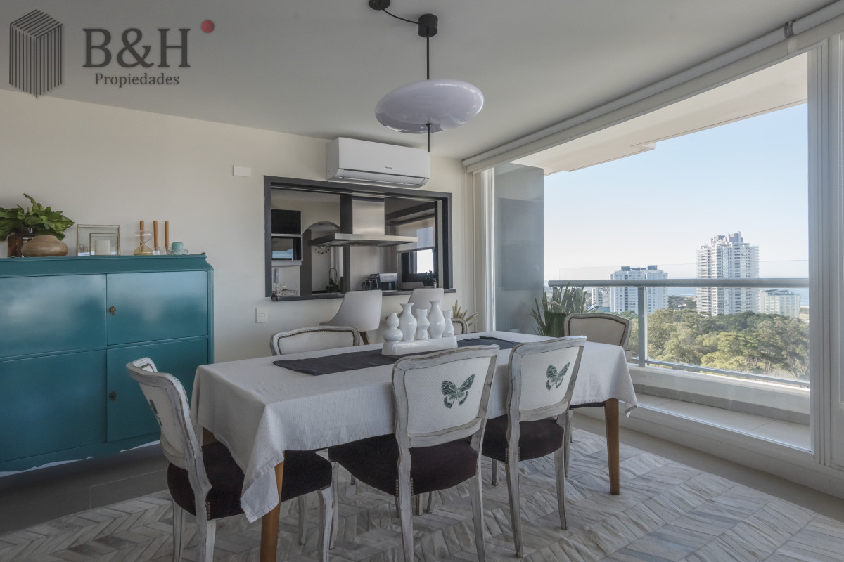 Apartamento ID.6649 - Esquinero Piso Alto a la Venta en Punta del Este