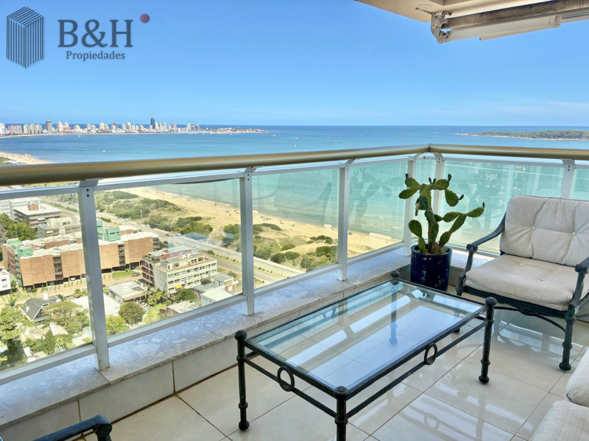 Apartamento ID.6741 - ✨ Le Jardin - Piso Alto Esquinero | 3 Suites + Dependencia | Palier Privado