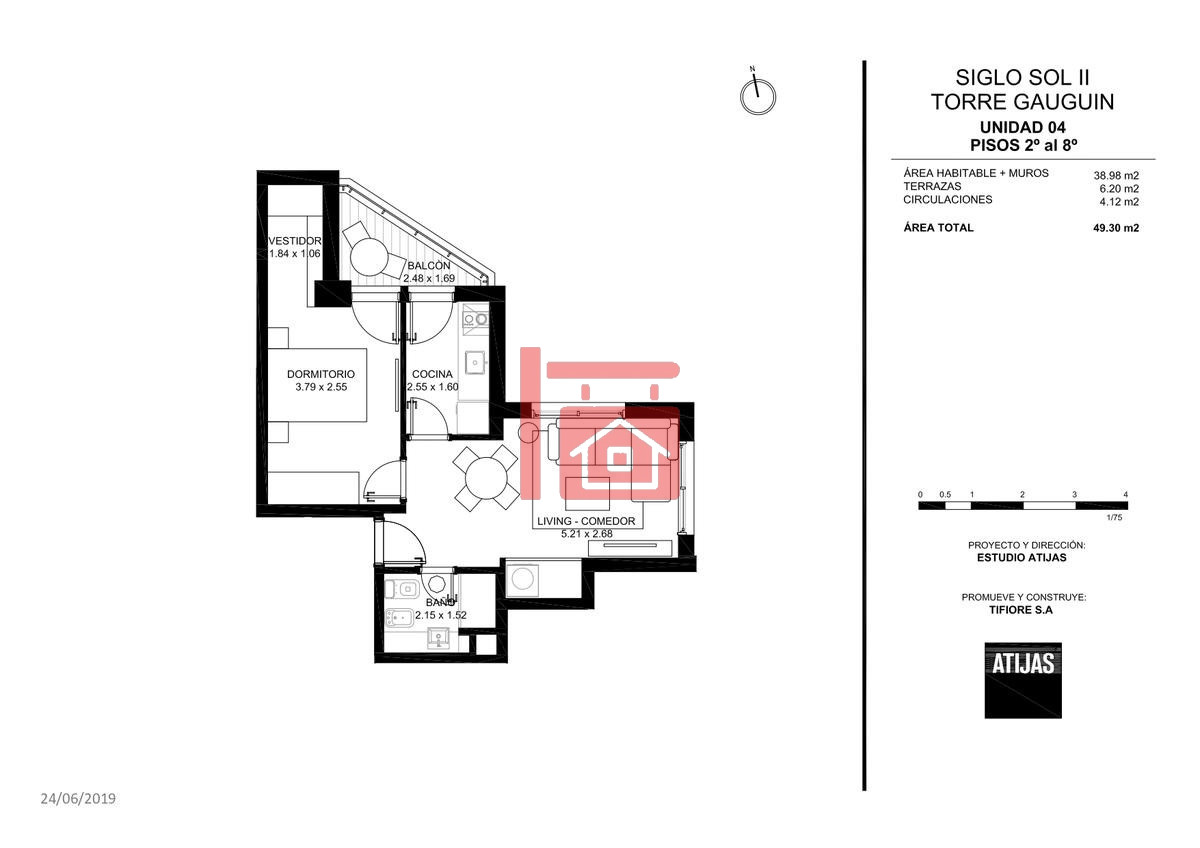 Apartamento ID.380 - Alquiler Invernal Torre Gauguín 1 dormitorio