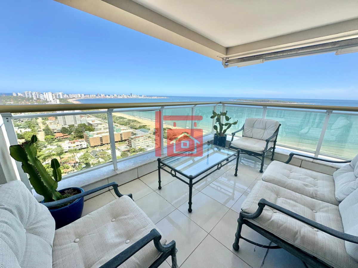 Apartamento ID.378 - ✨ Le Jardin - Piso Alto Esquinero | 3 Suites + Dependencia | Palier Privado