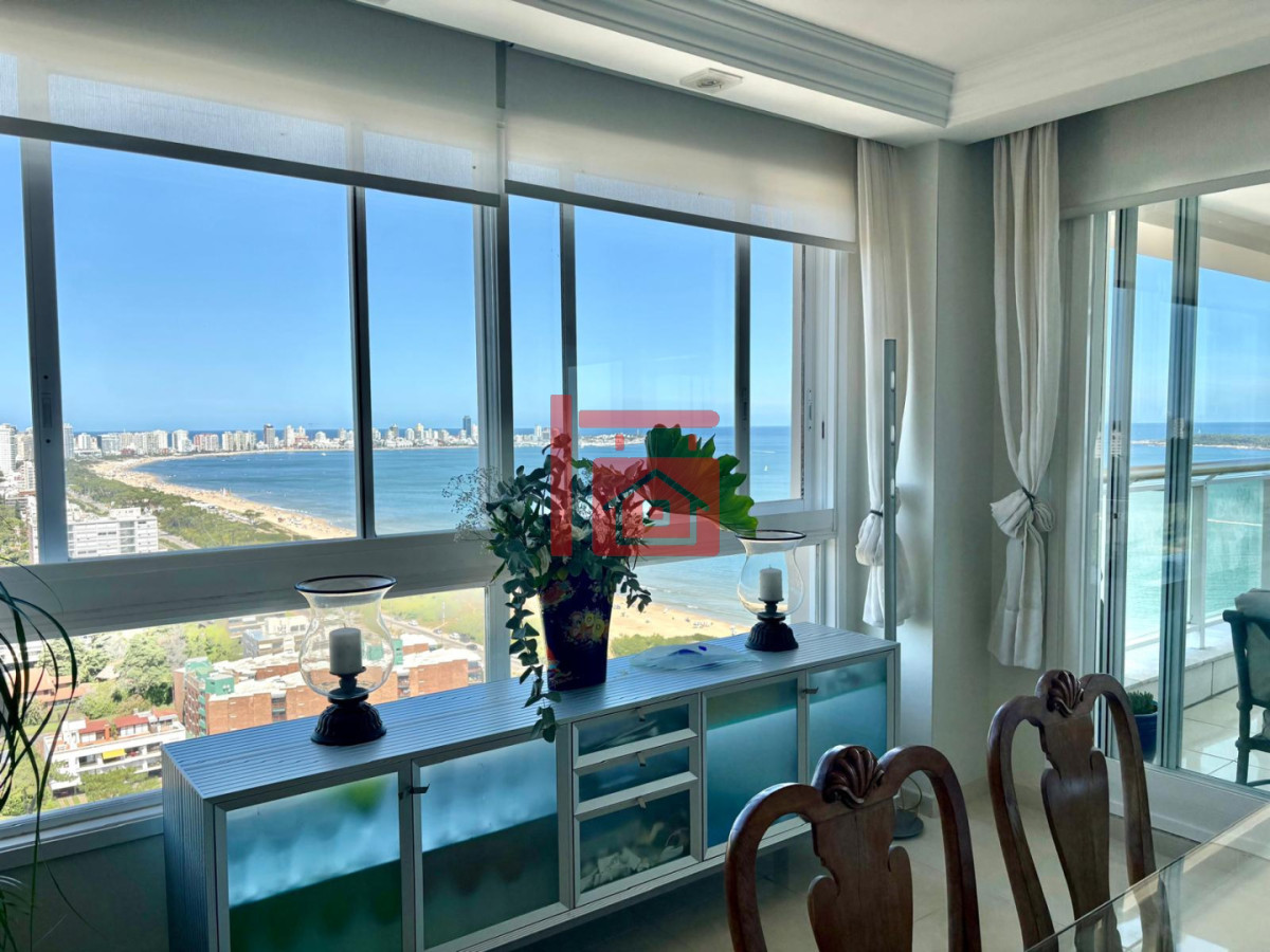 Apartamento ID.378 - ✨ Le Jardin - Piso Alto Esquinero | 3 Suites + Dependencia | Palier Privado