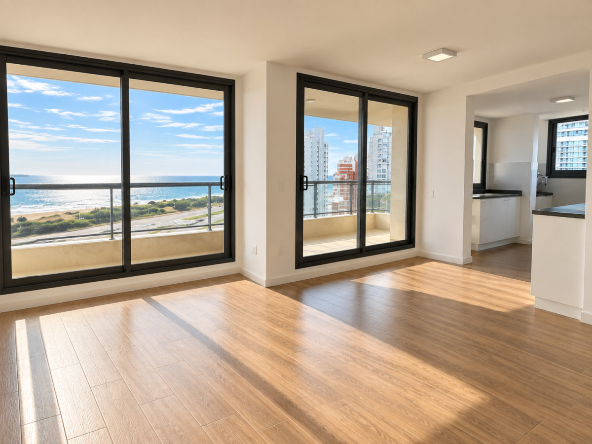 Imagen de Apartamento en venta | 2 dormitorios con doble vista a Mansa y Brava, Punta del Este