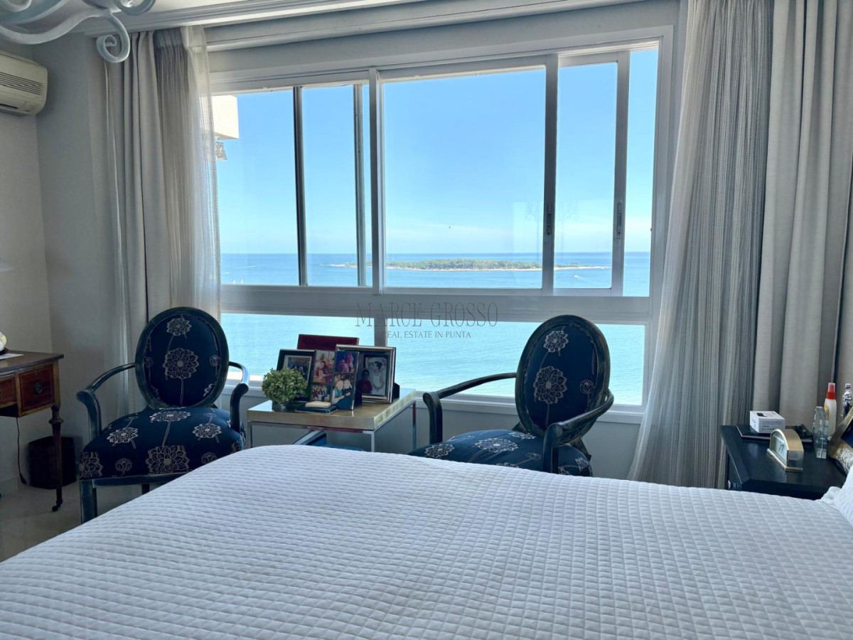 Apartamento ID.123 - ✨ Le Jardin - Piso Alto Esquinero | 3 Suites + Dependencia | Palier Privado