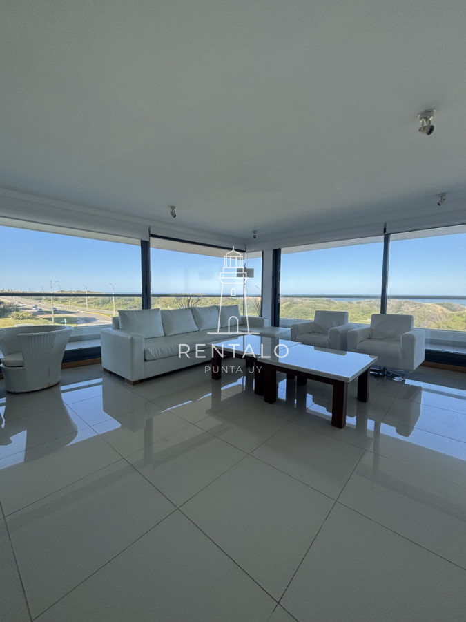 Apartamento ID.1026 - Apartamento en venta 3 dormitorios esquinero en Blue Bird de 3 suite. Playa Brava - Punta del Este