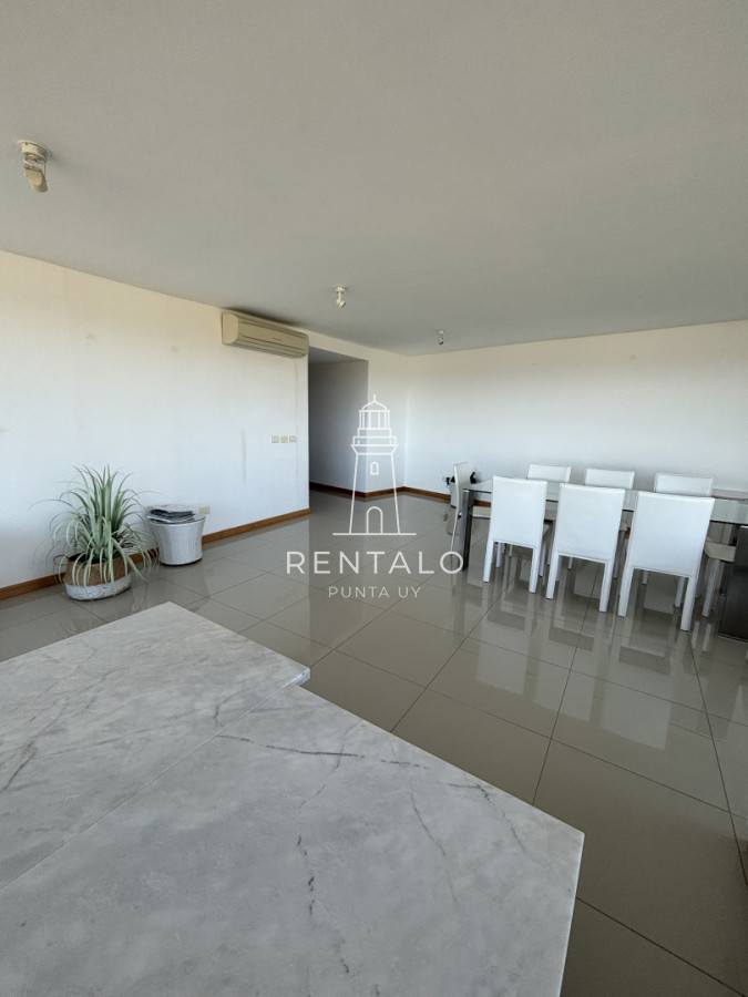 Apartamento ID.1026 - Apartamento en venta 3 dormitorios esquinero en Blue Bird de 3 suite. Playa Brava - Punta del Este