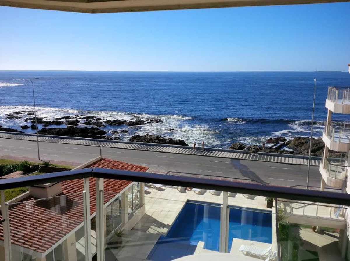 Apartamento ID.1290 - Departamento en alquiler en Peninsula, vista al mar, playa brava