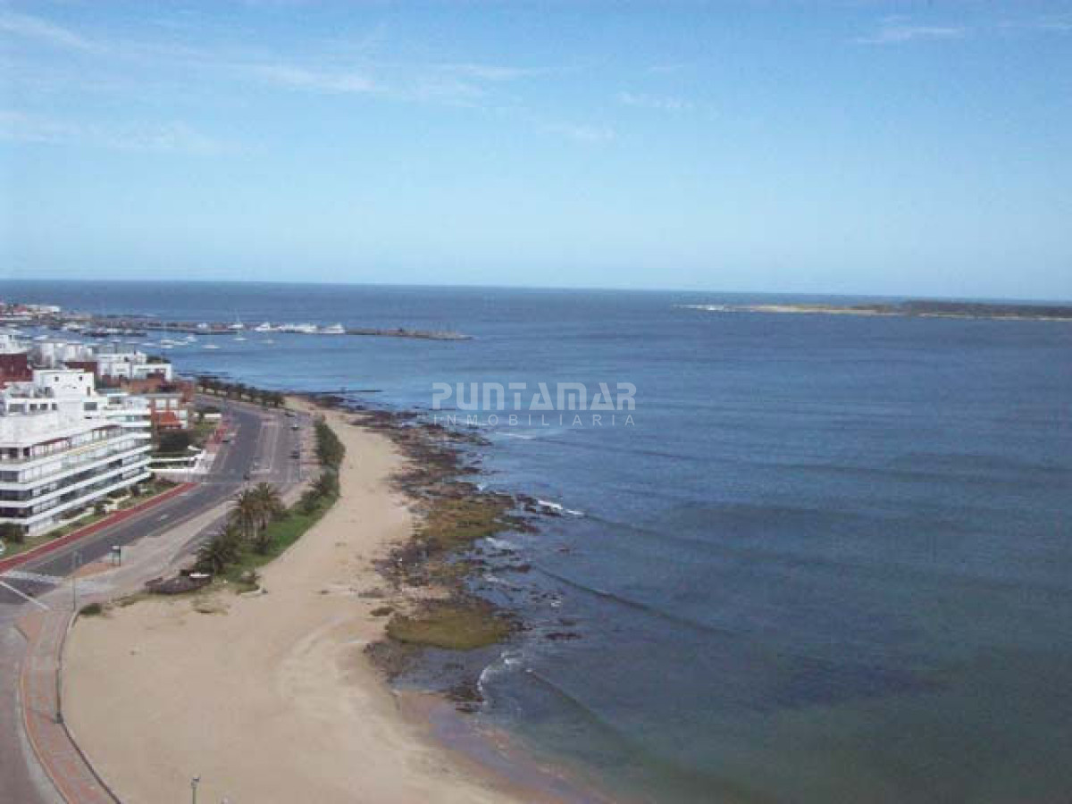 Apartamento ID.2117 - APARTAMENTO FRENTE AL MAR EN PLAYA MANSA, PISO ALTO CON TERRAZA AL FRENTE Y UNA VISTA INCREIBLE.