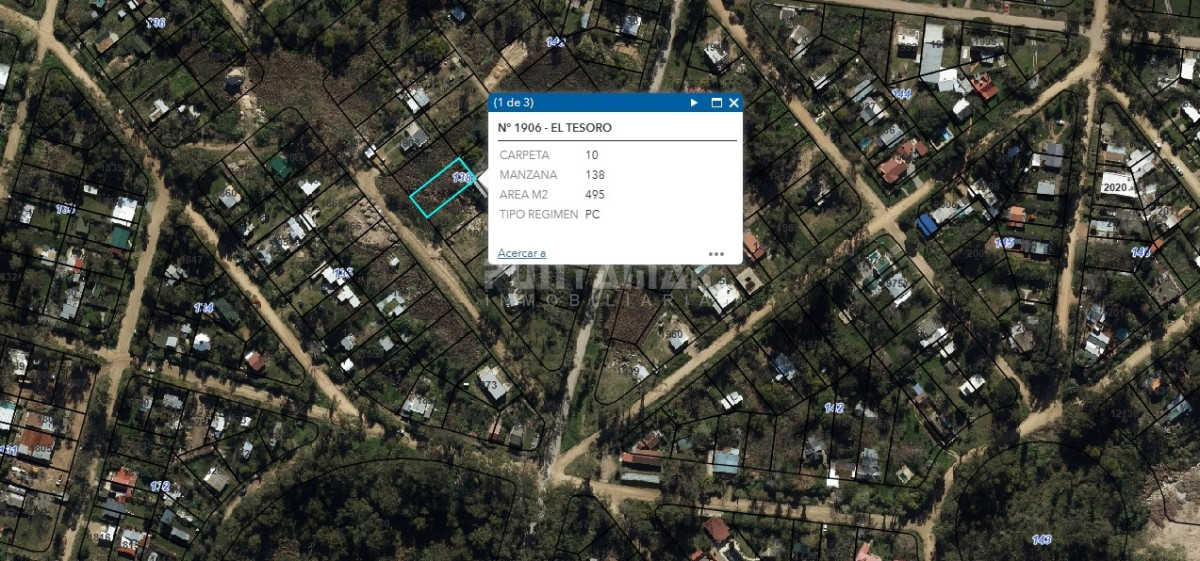 Terreno ID.213693 - OPORTUNIDAD TERRENO EN EL TESORO LA BARRA