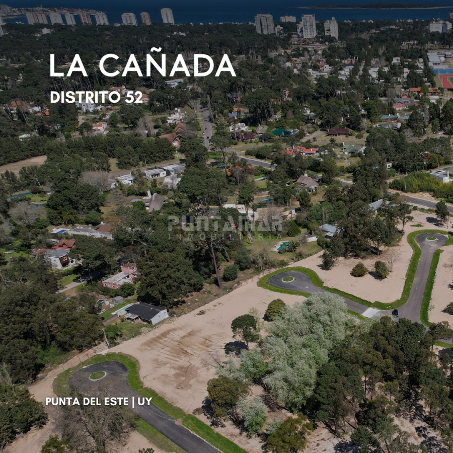 Terreno ID.213955 - VENTA LOTE EN LA CAÑADA, PUNTA DEL ESTE