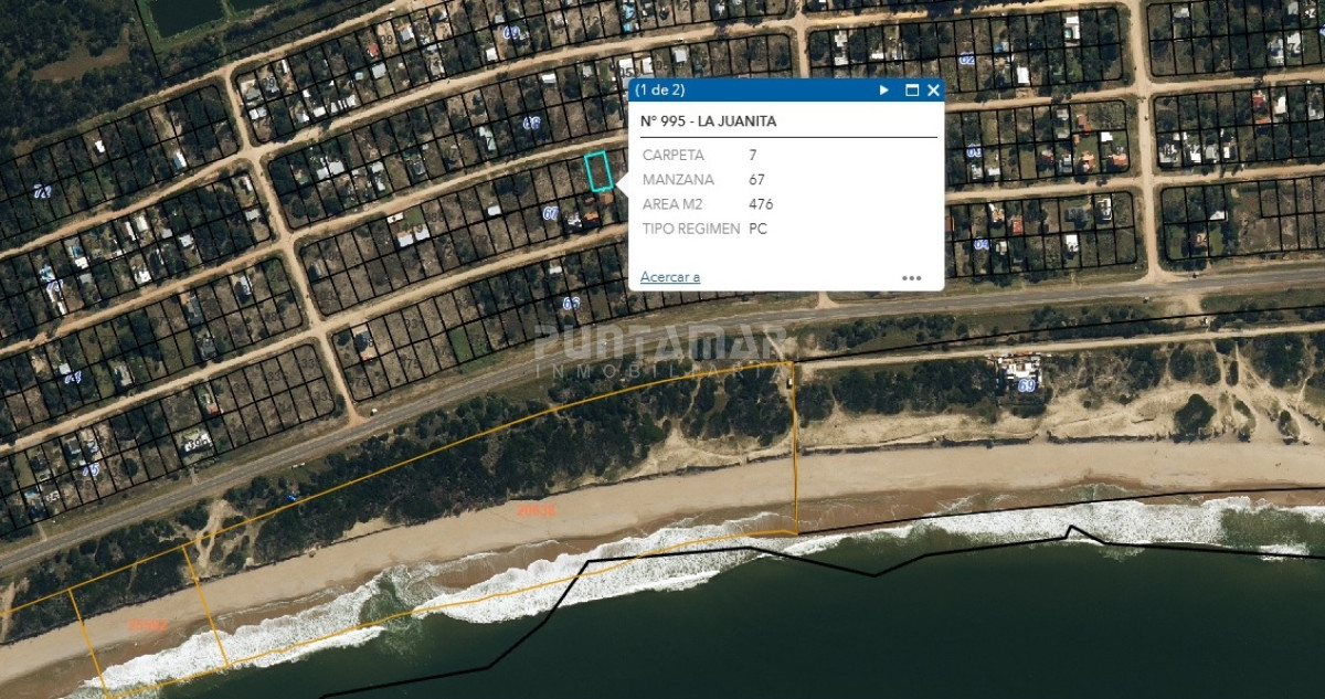 Terreno ID.213689 - HERMOSO TERRENO DE CASI 500 METROS A MINUTOS DE JOSE IGNACIO 