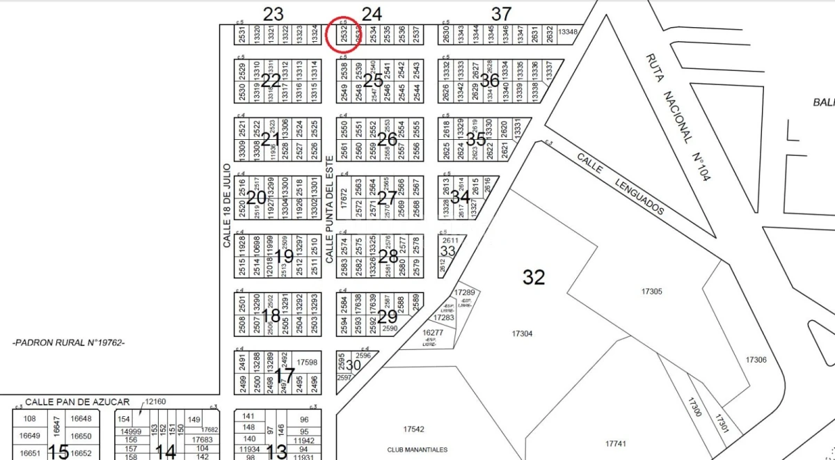 Terreno ID.213798 - TERRENO EN VENTA EN MANANTIALES 