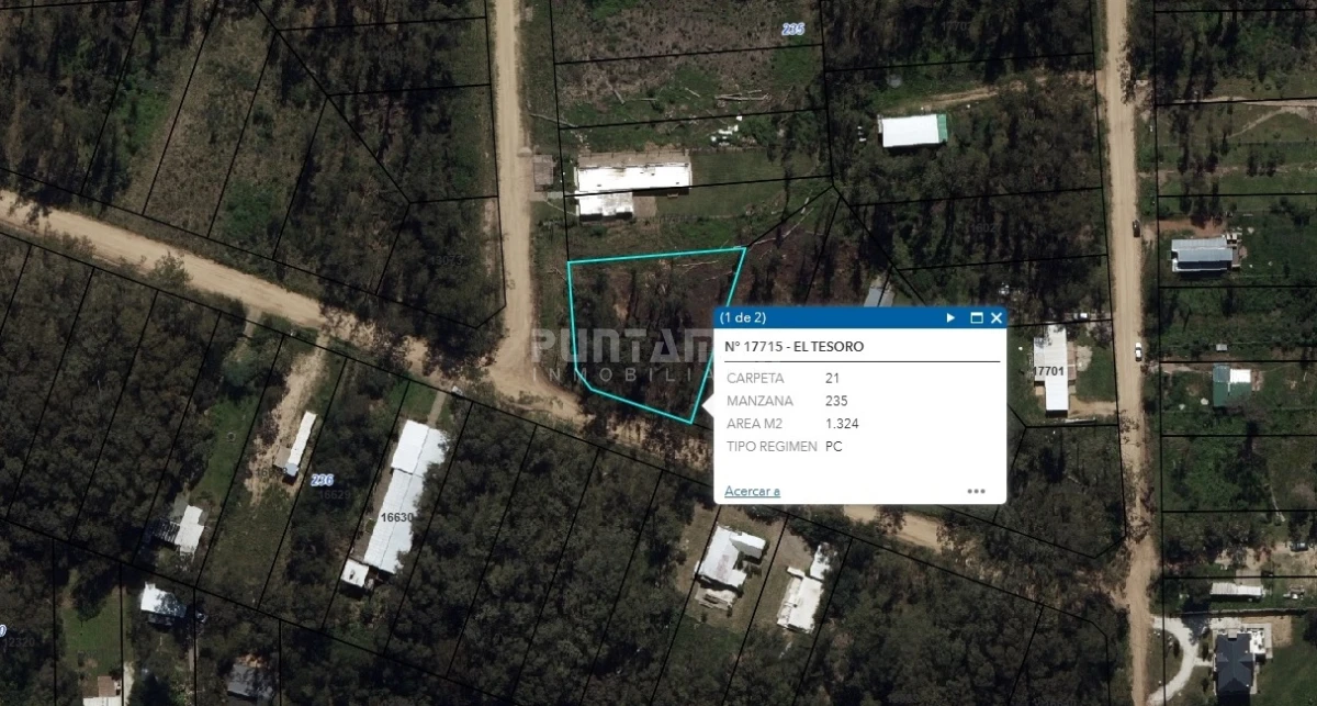 Terreno ID.213692 - OPORTUNIDAD TERRENO ARBOLADO Y ESQUINERO EN MIRAMAR ACRES 