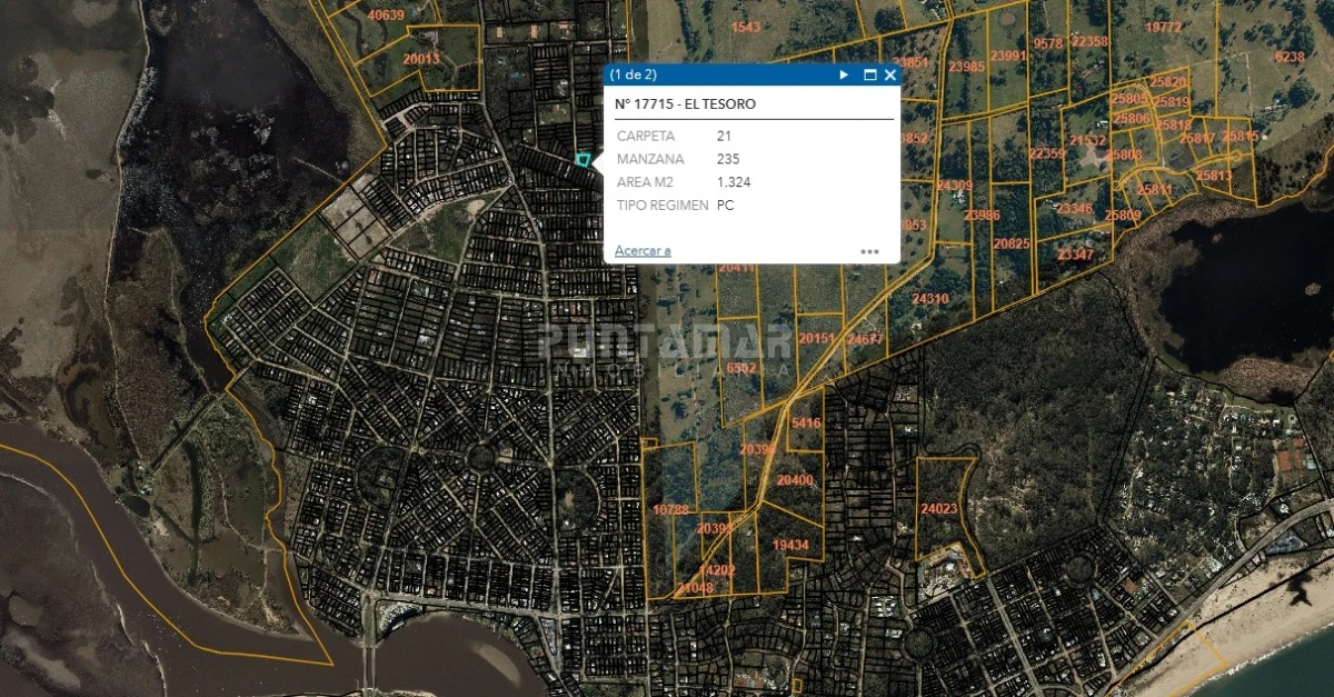 Terreno ID.213692 - OPORTUNIDAD TERRENO ARBOLADO Y ESQUINERO EN MIRAMAR ACRES 