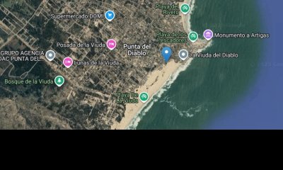 VENTA INMEJORABLE TERRENO SOBRE LA PLAYA EN PUNTA DEL DIABLO