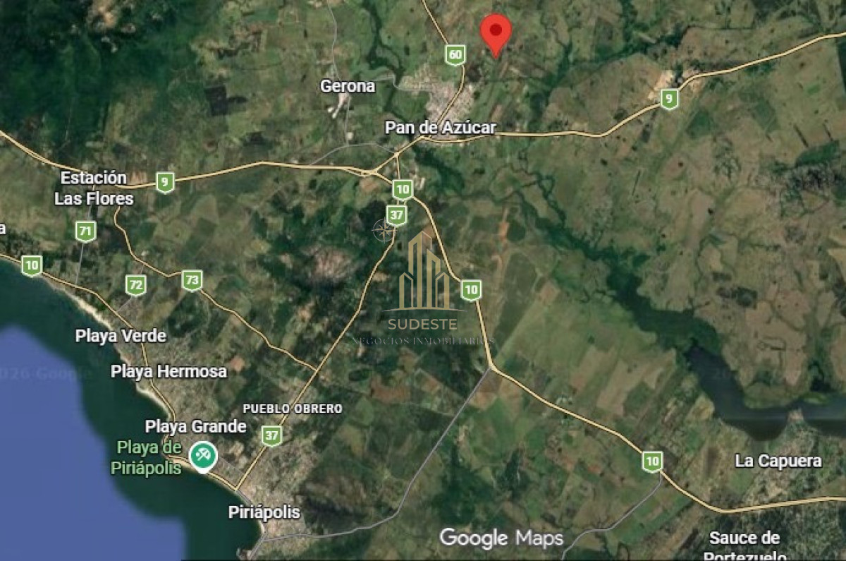 Chacra ID.137 - Venta de Chacra en Pan de Azúcar de 3,2 hectáreas con Cabaña y Casa 