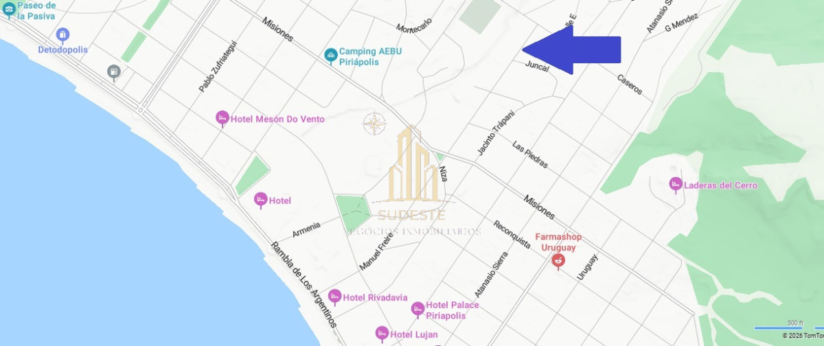 Apartamento ID.8 - Venta de Terreno muy bien ubicado en Piriápolis 
