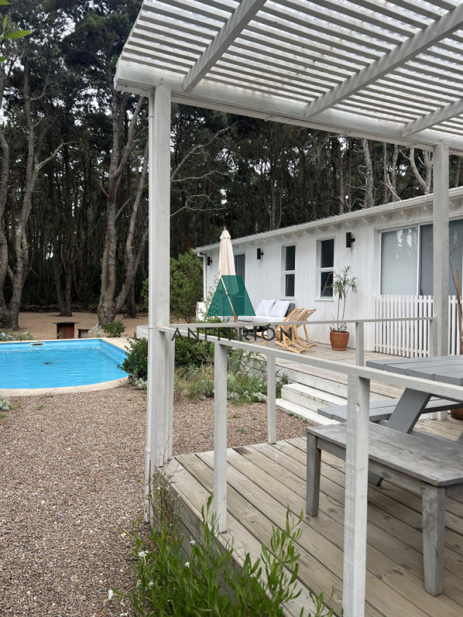 Casa ID.85 - Casa frente a la Playa en Pueblo San Vicente  cPiscina