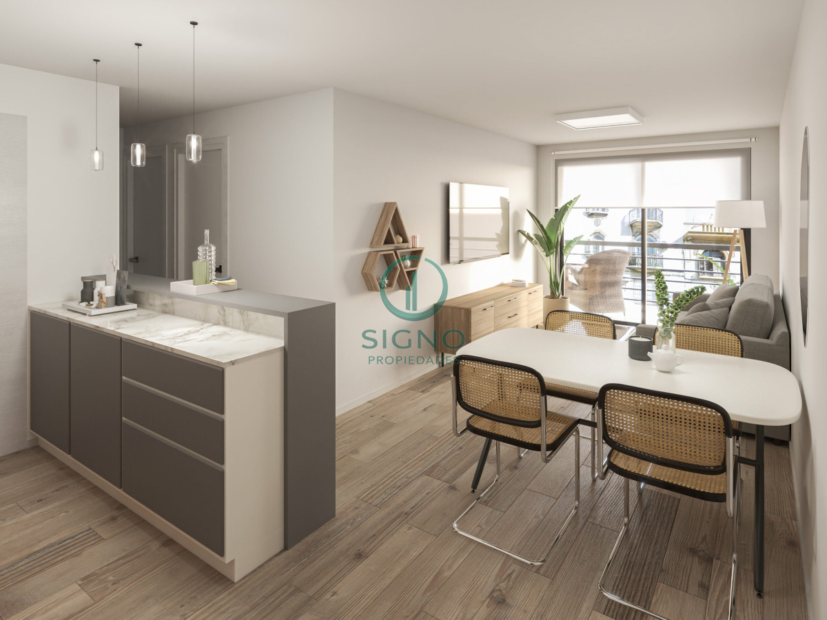 Apartamento ID.2479 - Venta 1dormitorio en Cordon contrafrente