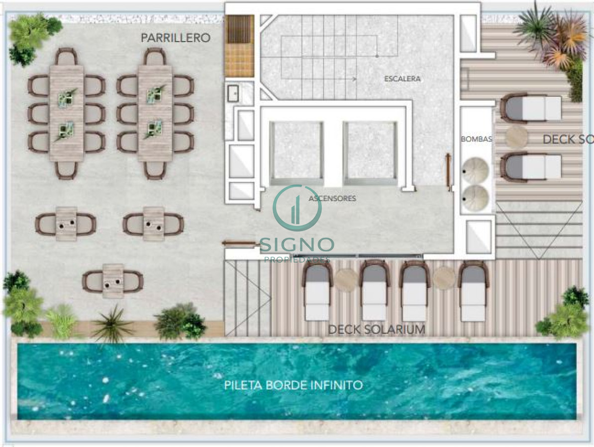 Apartamento ID.1315 - OPORTUNIDAD. Apartamento a estrenar en Punta Carretas 2D y gran terraza