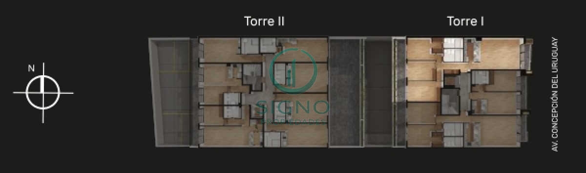 Apartamento ID.2484 - Vendo a estrenar 3 dormitorios en Malvin Sur