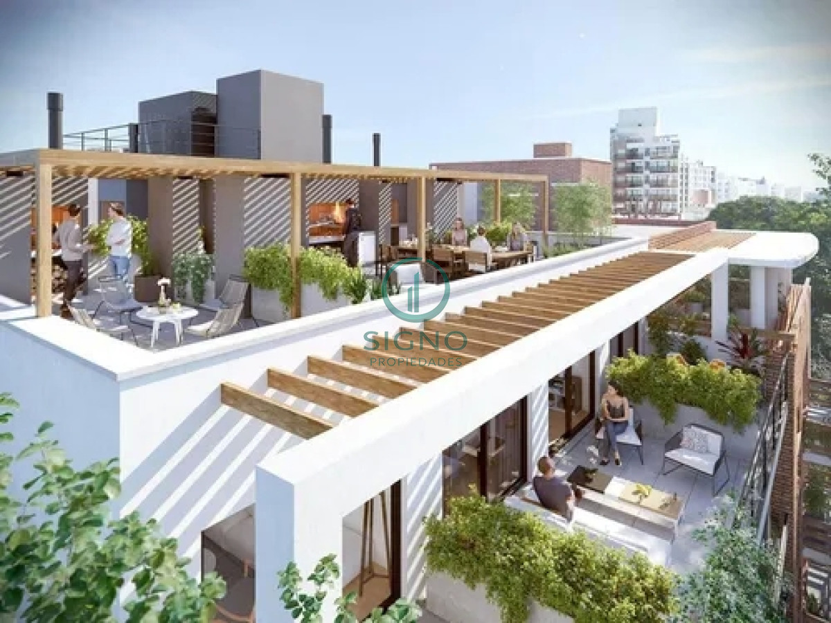Apartamento ID.1379 - Venta Apartamento 1 Dormitorio Con Terraza en Pocitos