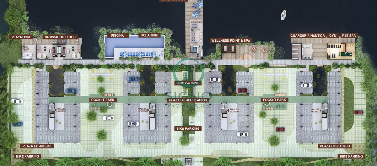 Apartamento ID.2674 - Vendo apartamento de 2 dormitorios en Lago Calcagno