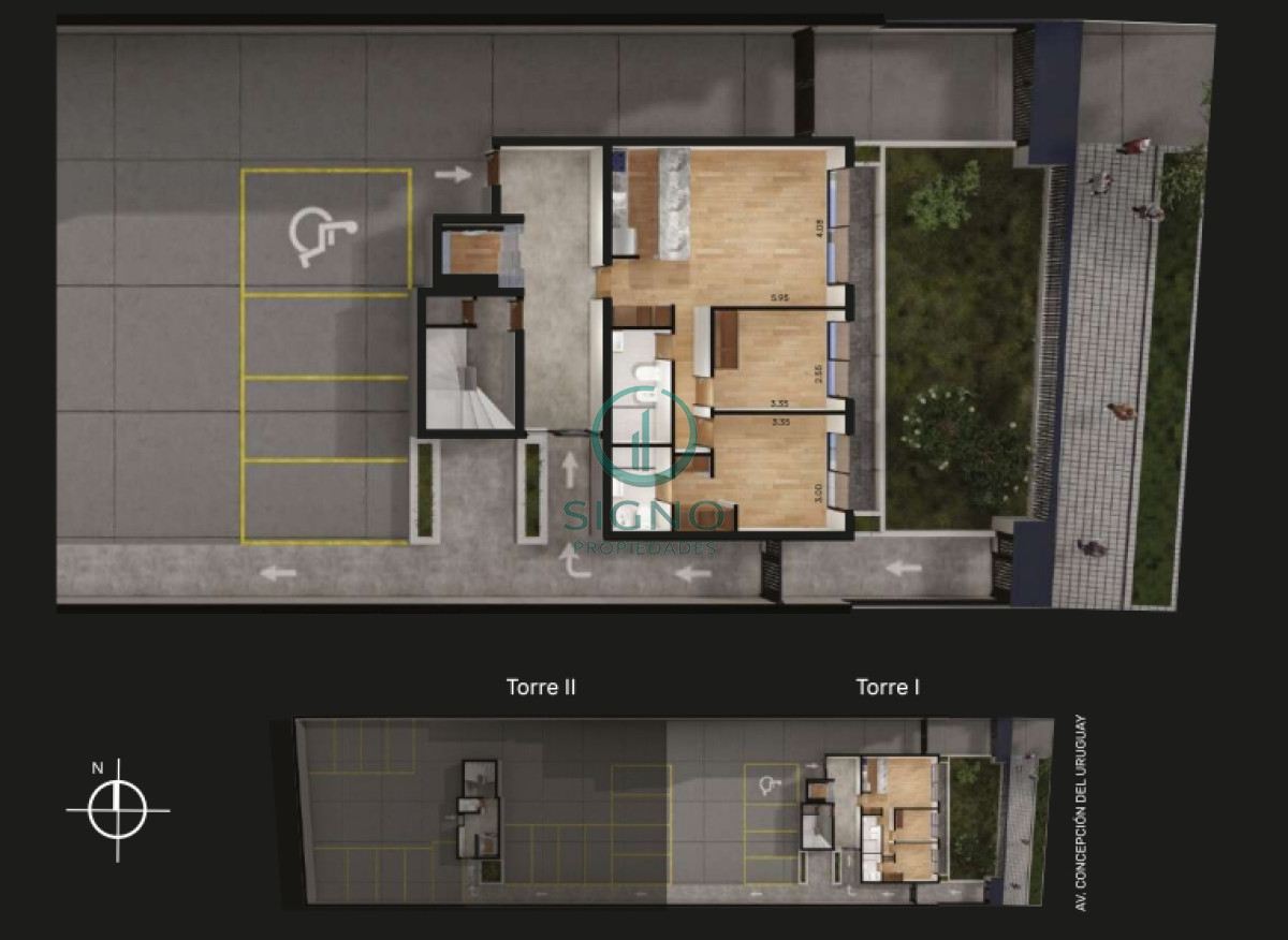 Apartamento ID.2120 - Vendo Apartamento 3dormitorios y garaje en Malvín